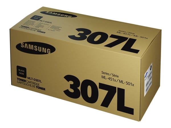 HP MLT-D307L - Høy ytelse - svart - original - tonerpatron (SV066A) - for Samsung ML-4510ND, ML-4512ND, ML-5010ND, ML-5012ND, ML-5015ND, ML-5017ND