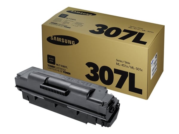 HP MLT-D307L - Høy ytelse - svart - original - tonerpatron (SV066A) - for Samsung ML-4510ND, ML-4512ND, ML-5010ND, ML-5012ND, ML-5015ND, ML-5017ND