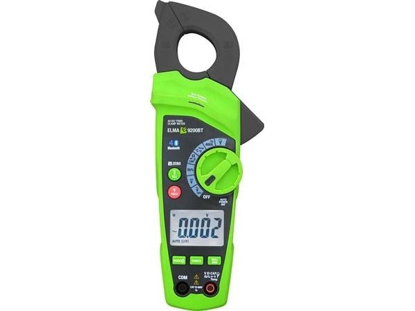 ELMA INSTRUMENTS Elma 9200BT er et robust sand RMS AC/DC tangamperemeter udstyret med Bluetoothfunktion. ELMA INSTRUMENTS Elma 9200BT er et robust sand RMS AC/DC tangamperemeter udstyret med Bluetoothfunktion.