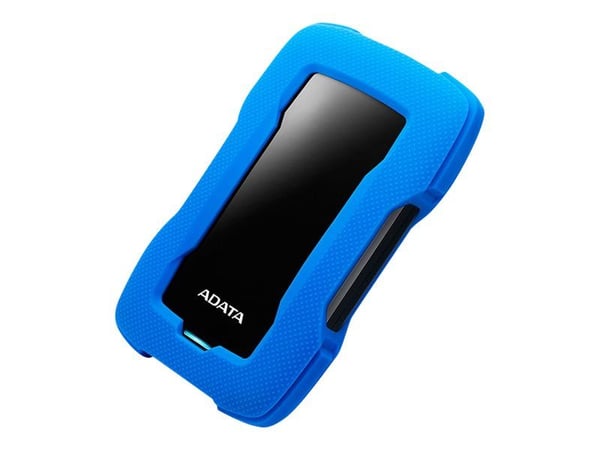 ADATA HD330 - Harddisk - 2 TB - ekstern (bærbar) - USB 3.1 - 256-bit AES - svart