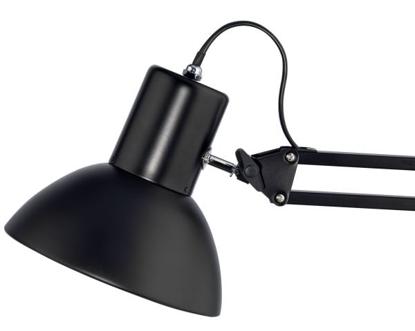 Unilux SUCCESS 66, Svart, Aluminium, Epoxy, Stål, Hjemme kontor, Kontor, E27, 1 ampuller, 11 W