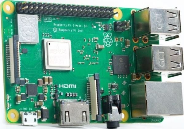Raspberry Pi PI 3 MODEL B+, Broadcom, BCM2837B0, 1400 MHz, 1 GB, LPDDR2 SDRAM, MicroSD (TransFlash)