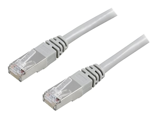 DELTACO - Patchkabel - RJ-45 (han) til RJ-45 (han) - 15 m - FTP - CAT 5e