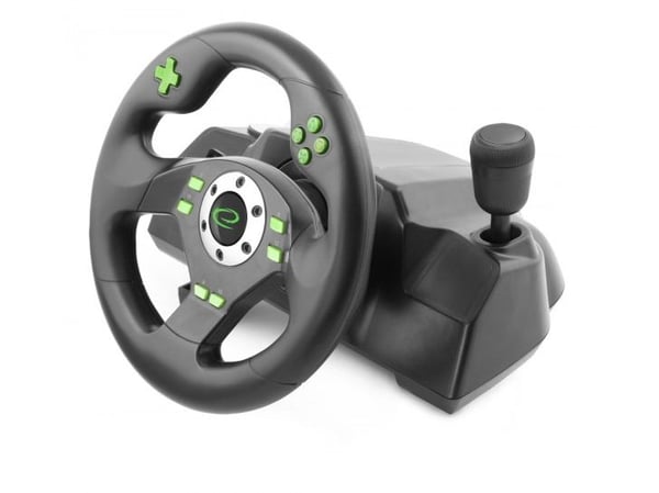 Esperanza DRIFT - Ratt- och pedaluppsättning - kabelansluten - för PC, Sony PlayStation 3