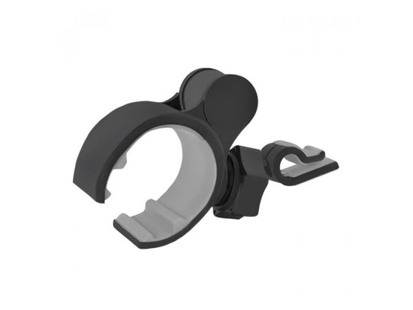 Qoltec - Bilholder for mobiltelefon - svart