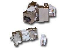 Alantec MB002, RJ45, Metallisk, Hunkjønn, Rett, ABS syntetisk, Cat5e