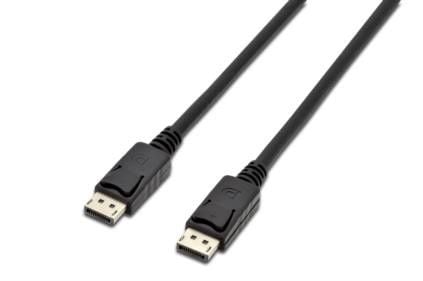 ASSMANN - DisplayPort-kabel - DisplayPort (hann) til DisplayPort (hann) - 10 m - formstøpt - svart