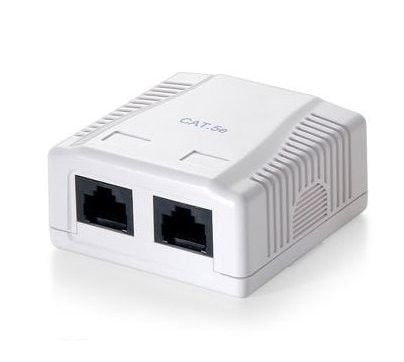 Equip 235112, RJ-45, 5e, Valkoinen, 59 mm, 29,5 mm, 61 mm
