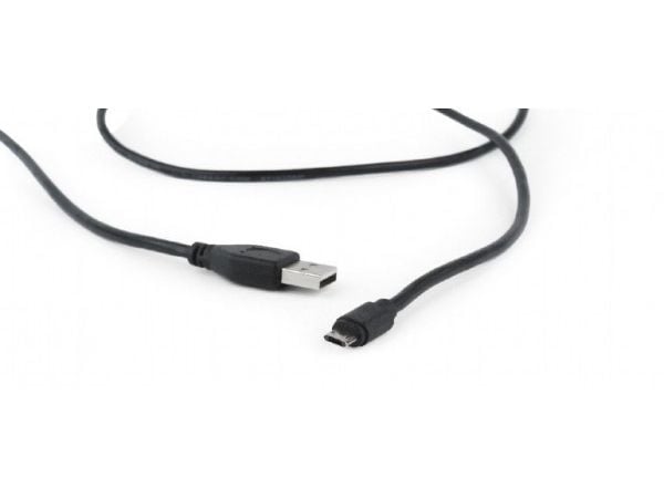 Gembird CCB-USB2-AMMDM-6, 1,8 m, USB A, Micro-USB B, USB 2.0, Svart