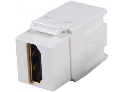 Intellinet HDMI Inline Coupler - Modulär insats (koppling) - HDMI - vit