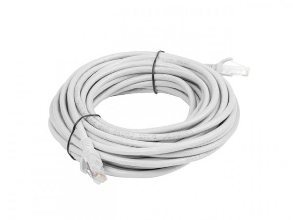 Lanberg - Koblingskabel - RJ-45 (hann) til RJ-45 (hann) - FTP - CAT 5e - flertrådet - grå, RAL 7035