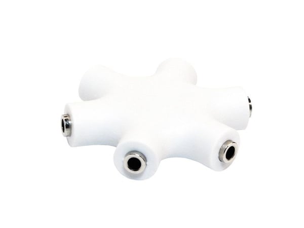 LogiLink LogiStar - Ljudsplitter - mini-phone stereo 3.5 mm hona till mini-phone stereo 3.5 mm hona - 20 cm