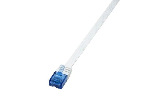 LogiLink CAT5e UTP 0.5m, 0,5 m, Cat5e, U/UTP (UTP), RJ-45, RJ-45, Valkoinen