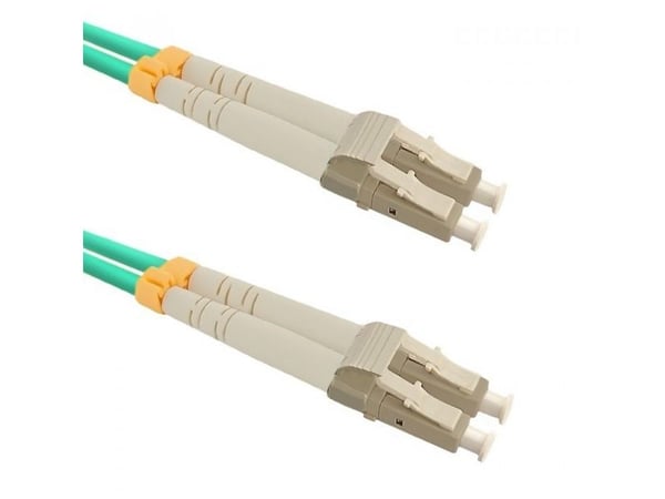 Qoltec Duplex - Koblingskabel - LC/UPC-multimodus (hann) til LC/UPC-multimodus (hann) - 2 m - 3 mm - fiberoptisk - dupleks - 50 / 125 mikroner - OM...