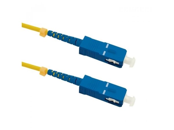 Qoltec - Koblingskabel - SC/UPC-enkeltmodus (hann) til SC/UPC-enkeltmodus (hann) - 3 m - fiberoptisk - simpleks - 9 / 125 micron - G.652D - halogen...