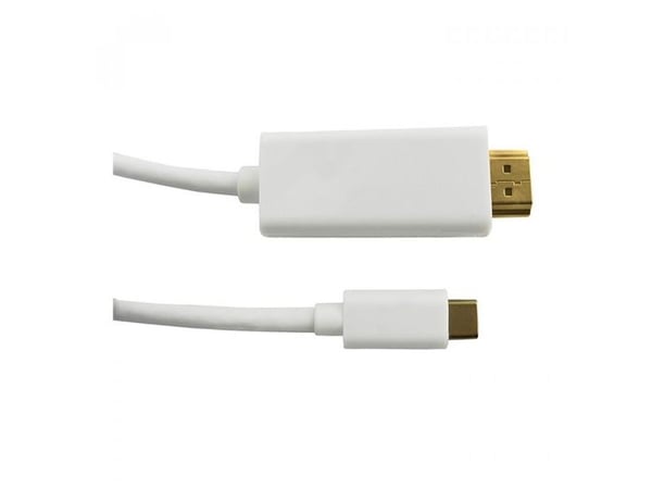Qoltec - Adapterkabel - 24 pins USB-kanal til HDMI-kabel - 2 m