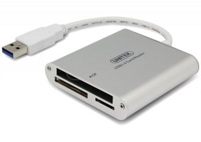 Unitek - Kortleser (SDXC, microSD, CF) - USB 3.0