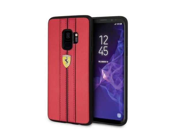 Samsung Galaxy S9 Ferrari deklas Urban (FESURHCS9REB) rød