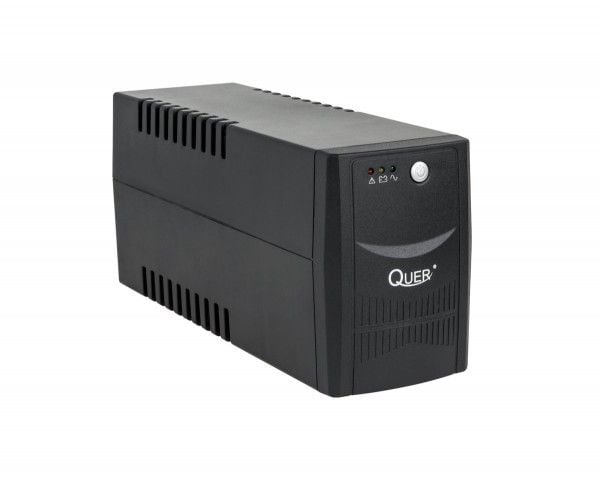 Quer Micropower 800 - UPS - AC 110/120/220/230/240 V - 400 watt - 800 VA - 9 Ah - utgangskontakter: 2