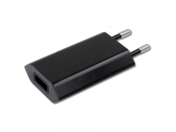 Techly IPW-USB-ECBKG, Innendørs, AC, 5 V, 1 A, Sort