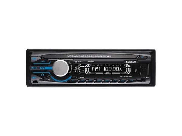 Sencor SCT 5017BMR - Vogn - digitalmottaker - i instrumentbordet - Enkelt-DIN - 40 watt x 4