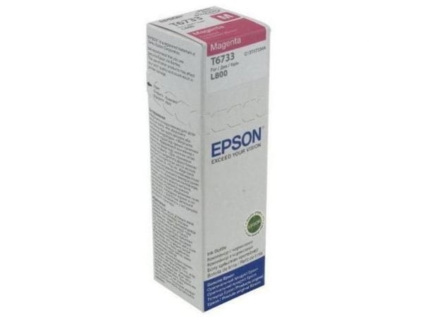 Epson T6733 - 70 ml - magenta - original - blekkpåfylling - for Epson L1800, L800, L805, L810, L850; EcoTank L1800