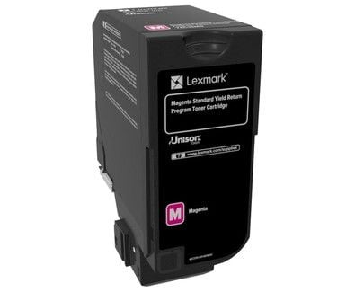 Lexmark 74C2SM0, 7000 sivua, Magenta, 1 kpl