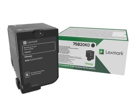 Lexmark 75B20K0, 13000 sivua, Musta, 1 kpl
