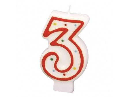 Amscan 550283, Multifärg, 1 styck, Candles, 73 mm