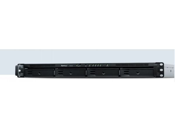 Synology RX418 Expansion Unit - Lagerskap - 4 brønner (SATA-600) - kan monteres i rack - 1U