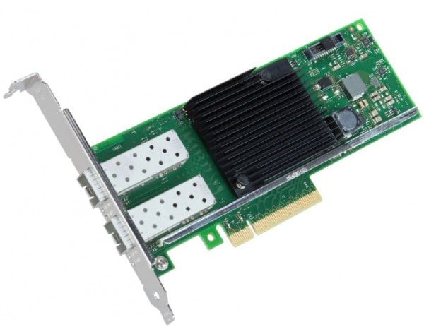 Intel Ethernet Converged Network Adapter X710-DA2 - Nettverksadapter - PCIe 3.0 x8 lav profil - 10 Gigabit SFP+ x 2
