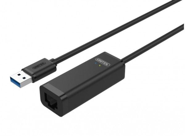 Unitek Y-1468 - Nettverksadapter - USB 2.0 - 10/100 Ethernet x 1 - svart