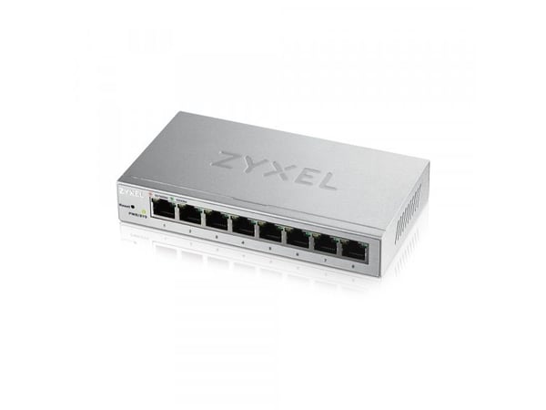 Zyxel GS1200-8 - Switch - Styrt - 8 x 10/100/1000 - stasjonær