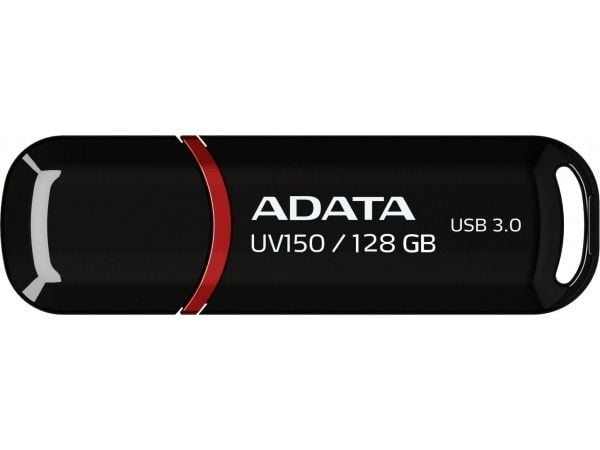 ADATA DashDrive UV150 - USB flash-enhet - 128 GB - USB 3.0 - svart