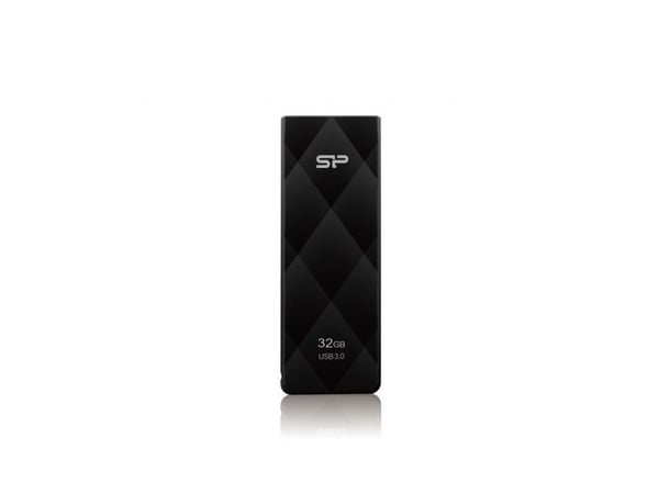 SILICON POWER Blaze B20 - USB-flashstasjon - 32 GB - USB 3.0 - matt svart