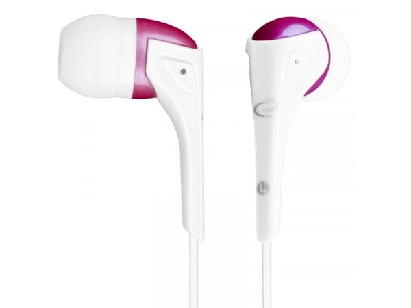 Esperanza EH127 - Ørepropper - i øret - kablet - 3,5 mm jakk - hvit, rosa