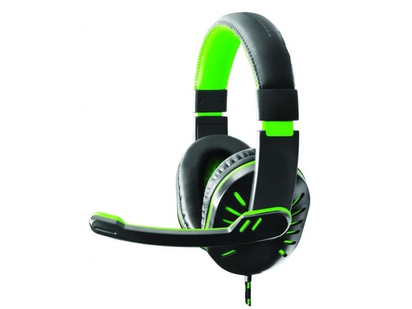 Esperanza EGH330G hovedtelefoner/headset Sort, Grøn