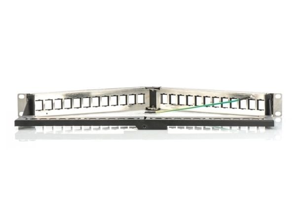 Digitus DN-91414S, Sort, Stål, Rackmontering, 1U, -20 - 70 °C, 483 mm