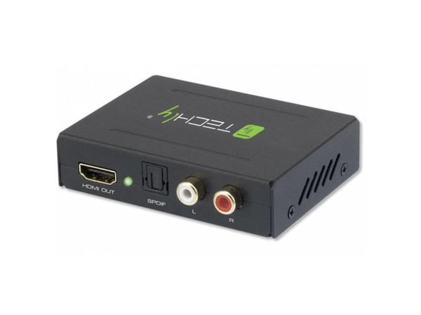 Techly IDATA HDMI-EA, 5 V, 77 mm, 64 mm, 23 mm, 351 g