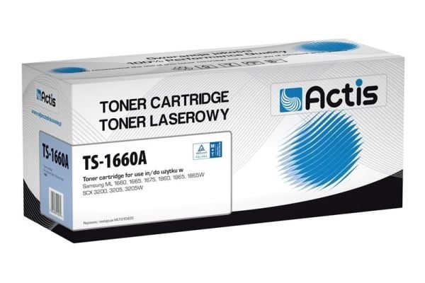 Actis Tonerpatron TS-1660A (erstatning Samsung MLT-D1042S; Standard; 1500 sivua; lajittelu)
