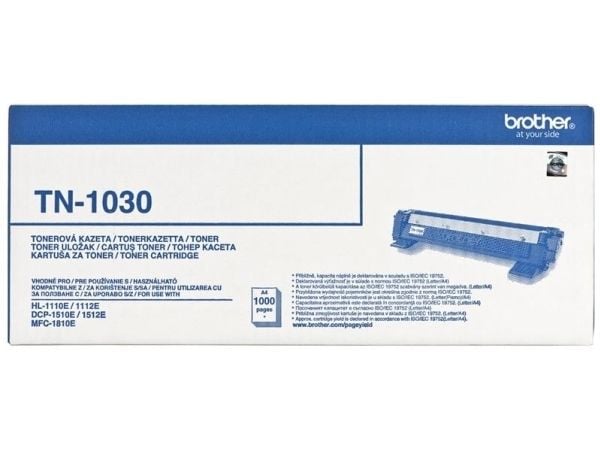 Brother TN-1030, 1000 sider, Svart, 1 stykker