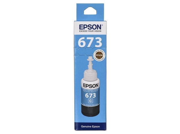 Epson T6732 - 70 ml - cyan - original - blekkpåfylling - for Epson L1800, L800, L805, L810, L850; EcoTank L1800