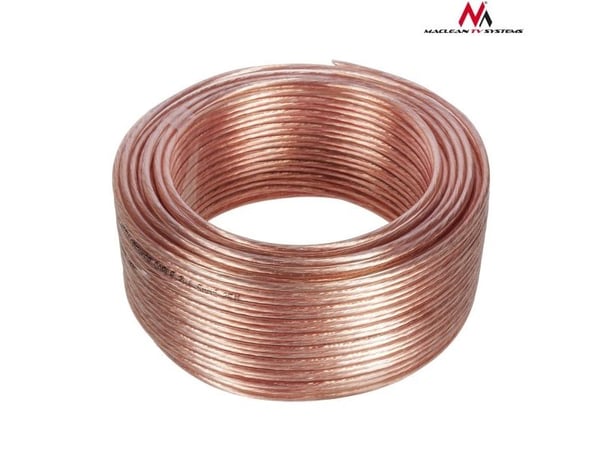 Maclean MCTV-512 - Bulkhögtalarkabel - 1.5 mm² - 100 m - transparent