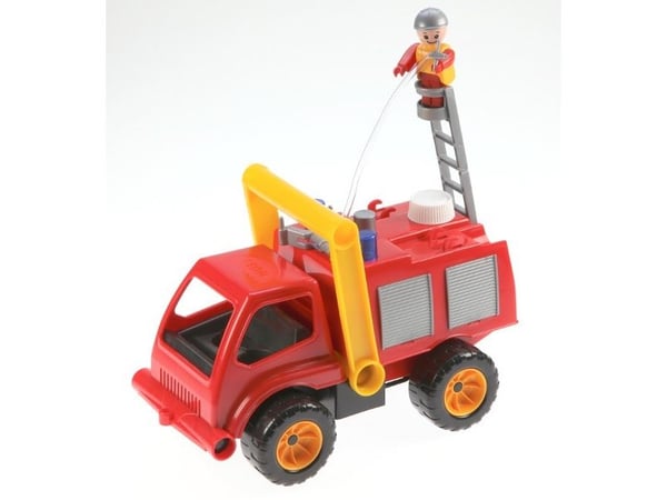 Lena 04155, Truck, Fire truck, 3 år, Plast, Sort, Grå, Rød, Gult
