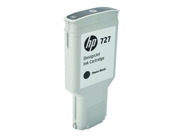 HP 727 - 300 ml - høykapasitets - fotosort - original - DesignJet - blekkpatron - for DesignJet T1500, T1530, T2500, T2530, T920, T930