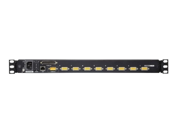 ATEN Slideaway CL5708IN - KVM-konsoli KVM-kytkin - 8 porte - PS/2, USB - 19" - rackversio - 1280 x 1024 @ 75 Hz - 250 cd/m² - 1000:1 - 5 ms - VGA -...