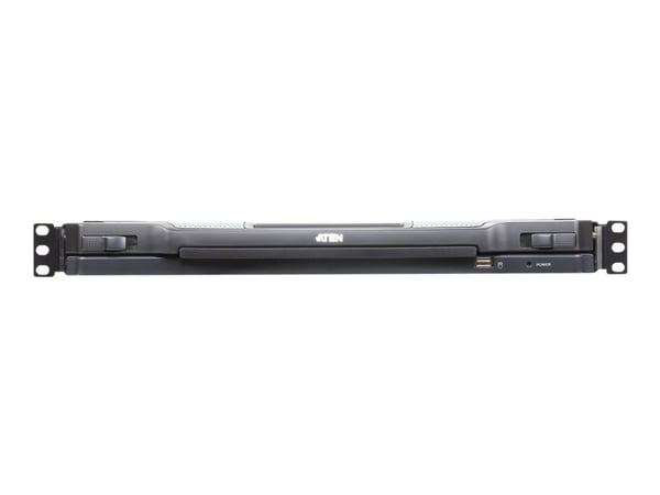 ATEN Slideaway CL5708IN - KVM-konsoli KVM-kytkin - 8 porte - PS/2, USB - 19" - rackversio - 1280 x 1024 @ 75 Hz - 250 cd/m² - 1000:1 - 5 ms - VGA -...