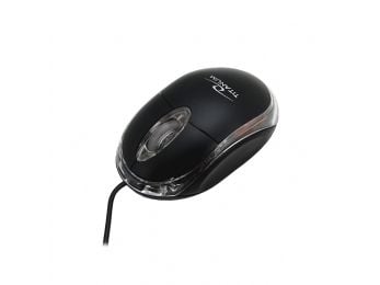 TITANUM TM102K, Ambidekstriøs, Optisk, USB Type-A, 1000 DPI, Sort TITANUM TM102K, Ambidekstriøs, Optisk, USB Type-A, 1000 DPI, Sort