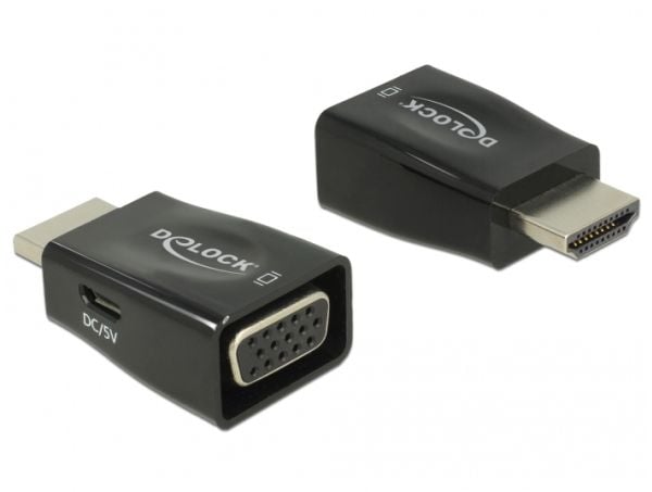 Delock - Videomuuntaja - HDMI - VGA - lajittelu