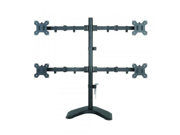 Techly ICA-LCD 2540, Frittstående, 40 kg, 33 cm (13"), 68,6 cm (27"), 100 x 100 mm, Sort
